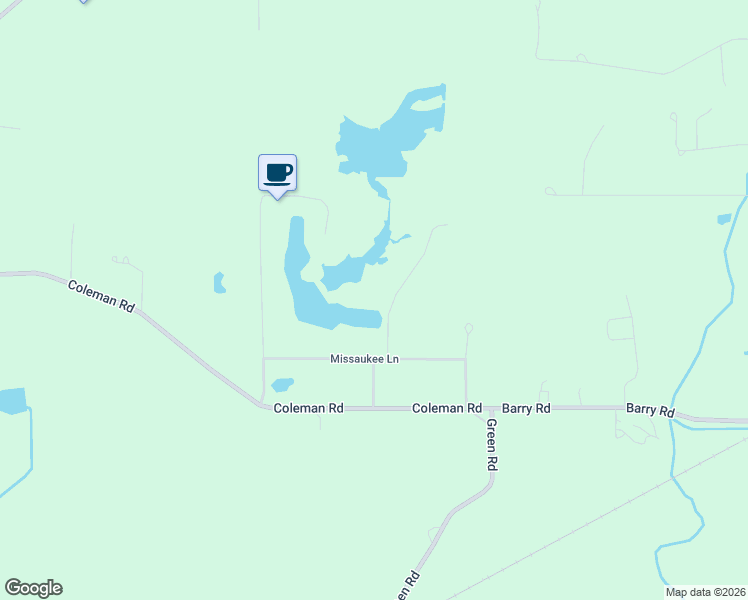 map of restaurants, bars, coffee shops, grocery stores, and more near 9777 Missaukee Lane in Bath Township