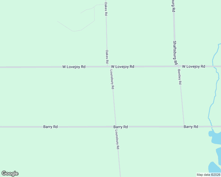 map of restaurants, bars, coffee shops, grocery stores, and more near 6421 Lounsbury Road in Williamston