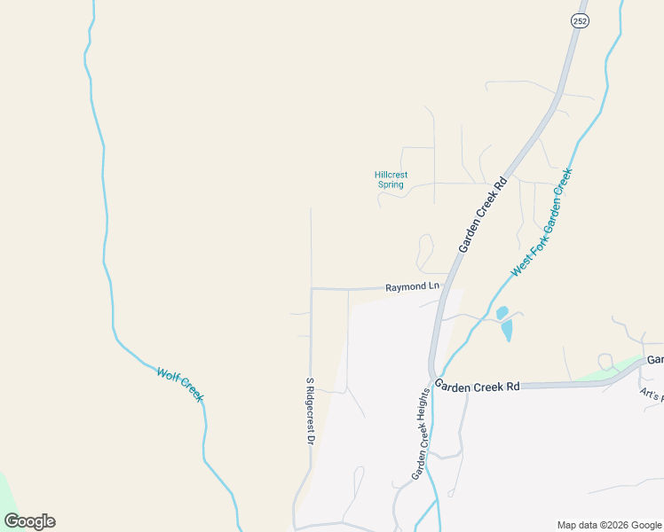 map of restaurants, bars, coffee shops, grocery stores, and more near 6593 South Ridgecrest Drive in Casper