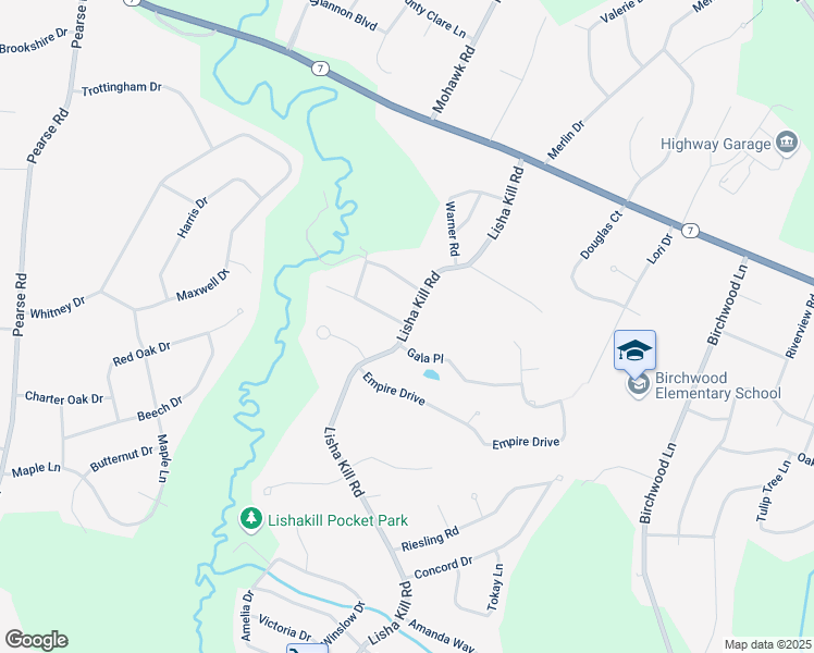 map of restaurants, bars, coffee shops, grocery stores, and more near 763 Lisha Kill Road in Schenectady County