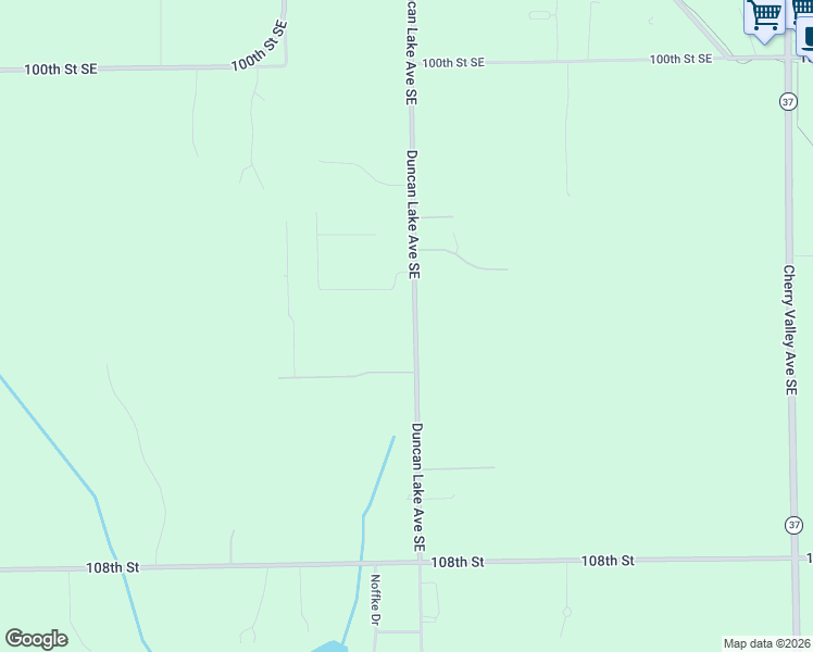 map of restaurants, bars, coffee shops, grocery stores, and more near 5790 Duncan Cove Lane Southeast in Caledonia