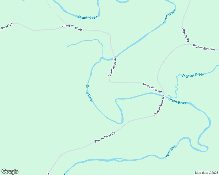 map of restaurants, bars, coffee shops, grocery stores, and more near 7469 Grant River Road in Cassville