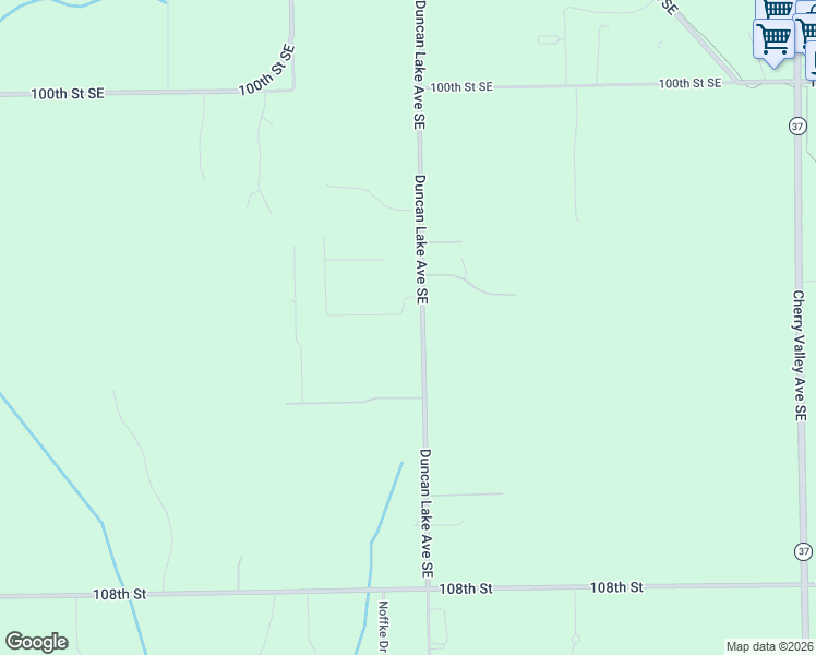 map of restaurants, bars, coffee shops, grocery stores, and more near 5790 Duncan Cove Lane Southeast in Caledonia
