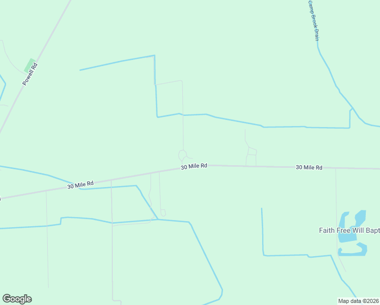 map of restaurants, bars, coffee shops, grocery stores, and more near 15080 30 Mile Road in Washington