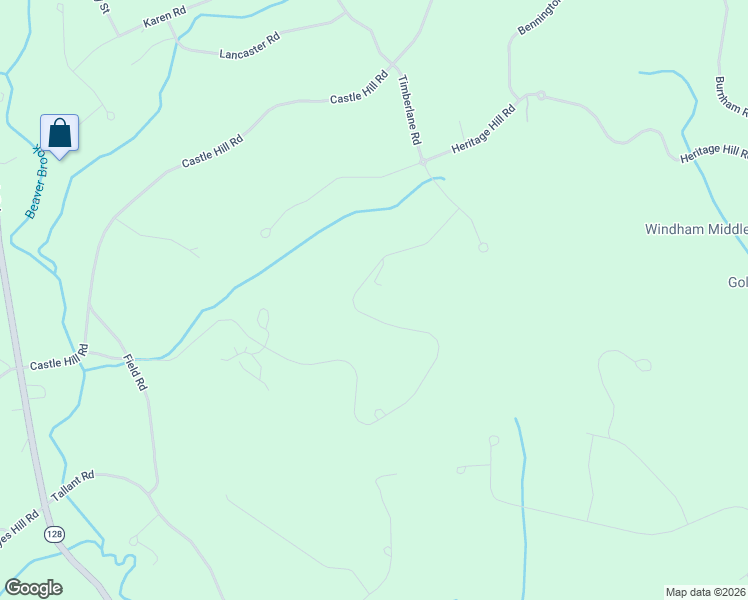 map of restaurants, bars, coffee shops, grocery stores, and more near 27 Ryan Farm Road in Windham