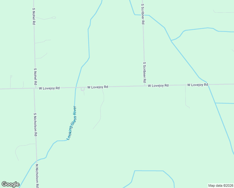 map of restaurants, bars, coffee shops, grocery stores, and more near 9433 East Lovejoy Road in Perry