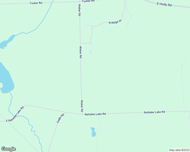 map of restaurants, bars, coffee shops, grocery stores, and more near 17311 Weber Road in Holly