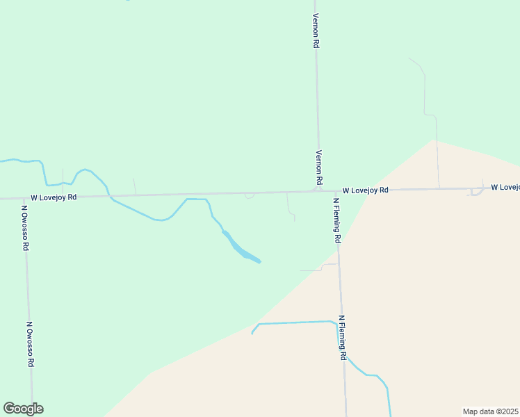 map of restaurants, bars, coffee shops, grocery stores, and more near 5101 Lovejoy Road in Fowlerville