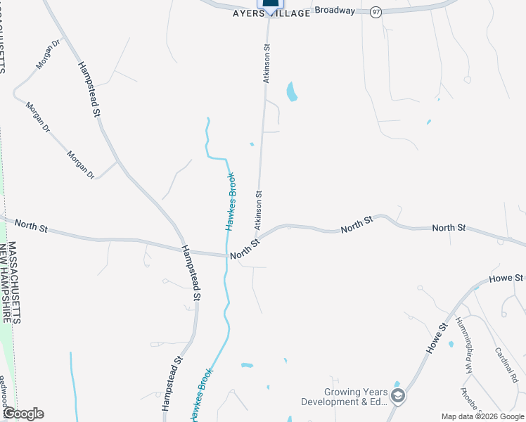 map of restaurants, bars, coffee shops, grocery stores, and more near 7 Atkinson Street in Methuen