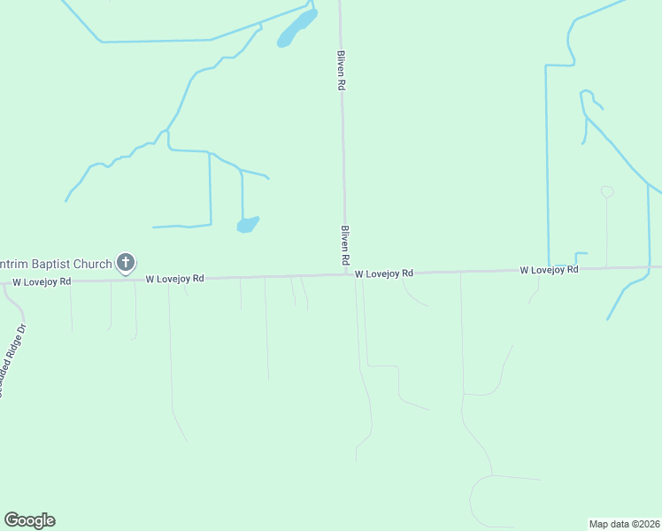 map of restaurants, bars, coffee shops, grocery stores, and more near 7001-7225 East Lovejoy Road in Perry