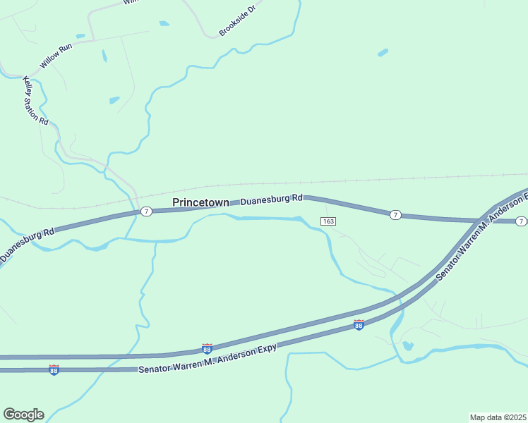 map of restaurants, bars, coffee shops, grocery stores, and more near 2805 Duanesburg Road in Duanesburg