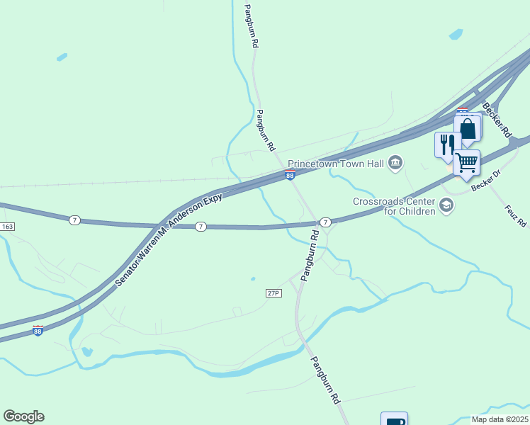 map of restaurants, bars, coffee shops, grocery stores, and more near 1810 Duanesburg Road in Duanesburg