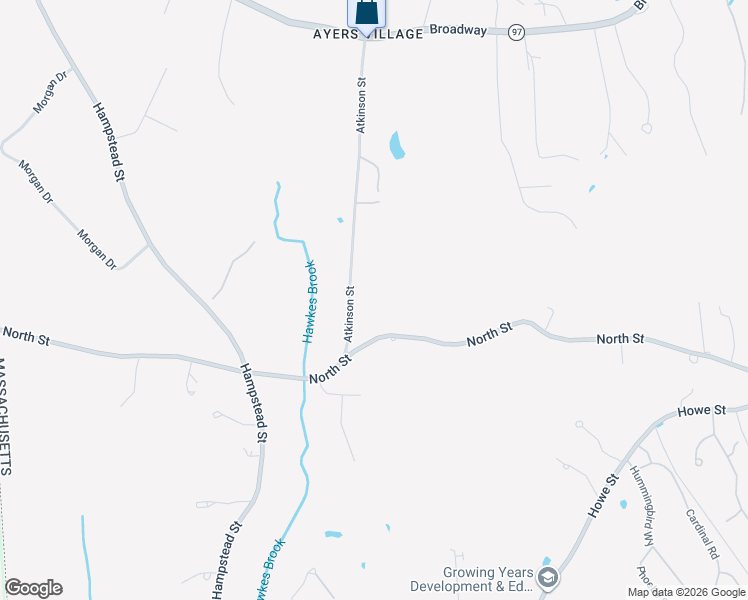 map of restaurants, bars, coffee shops, grocery stores, and more near 7 Atkinson Street in Methuen