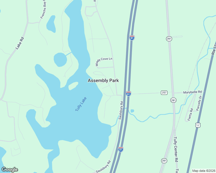 map of restaurants, bars, coffee shops, grocery stores, and more near 5629 Tully Lakeview Lane in Tully