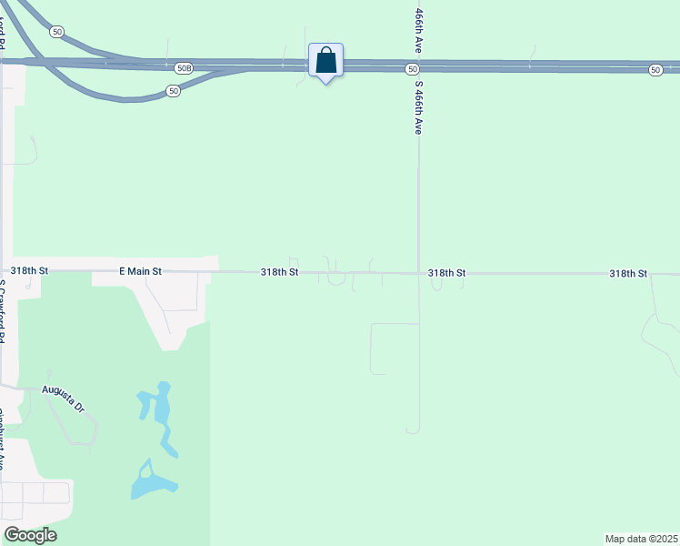 map of restaurants, bars, coffee shops, grocery stores, and more near East Main Street in Vermillion