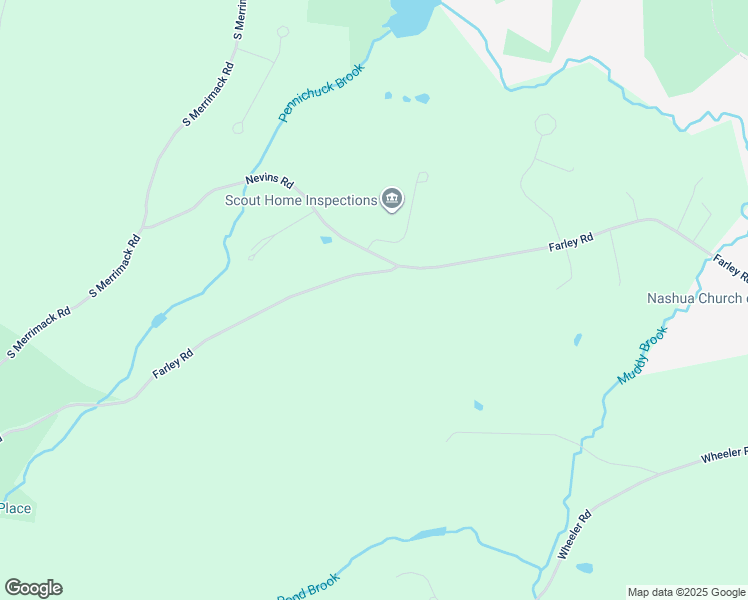 map of restaurants, bars, coffee shops, grocery stores, and more near 202 Farley Road in Hollis