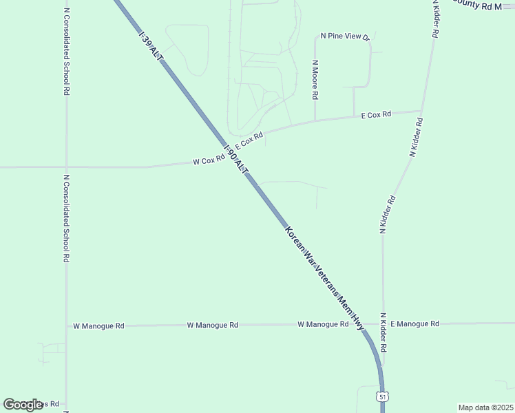 map of restaurants, bars, coffee shops, grocery stores, and more near 7329 U.S. 51 in Edgerton