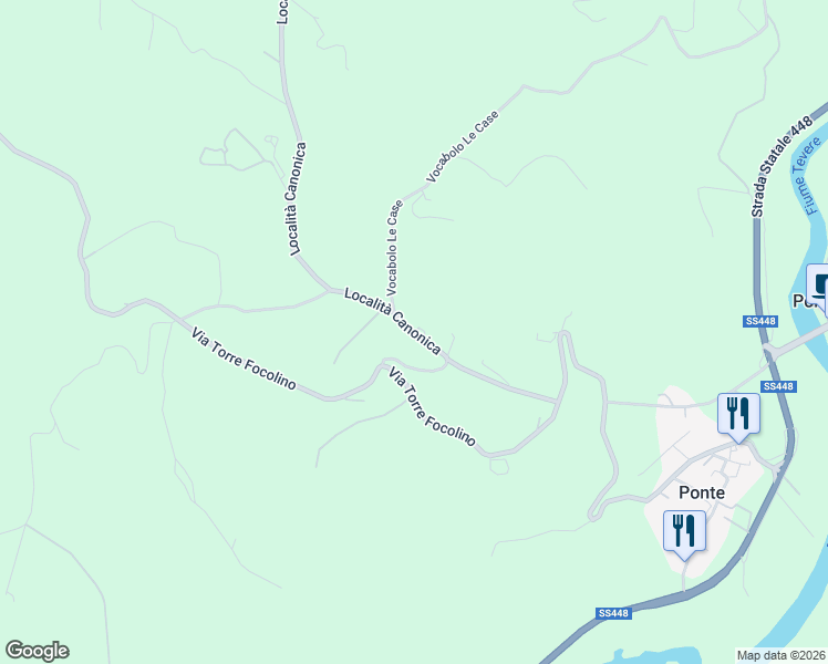 map of restaurants, bars, coffee shops, grocery stores, and more near in Canonica