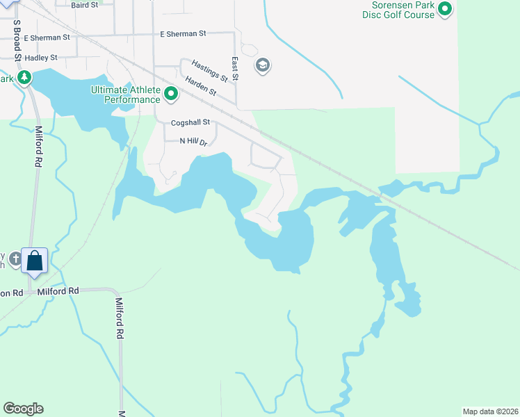 map of restaurants, bars, coffee shops, grocery stores, and more near 4465 Holly Shores Court in Holly