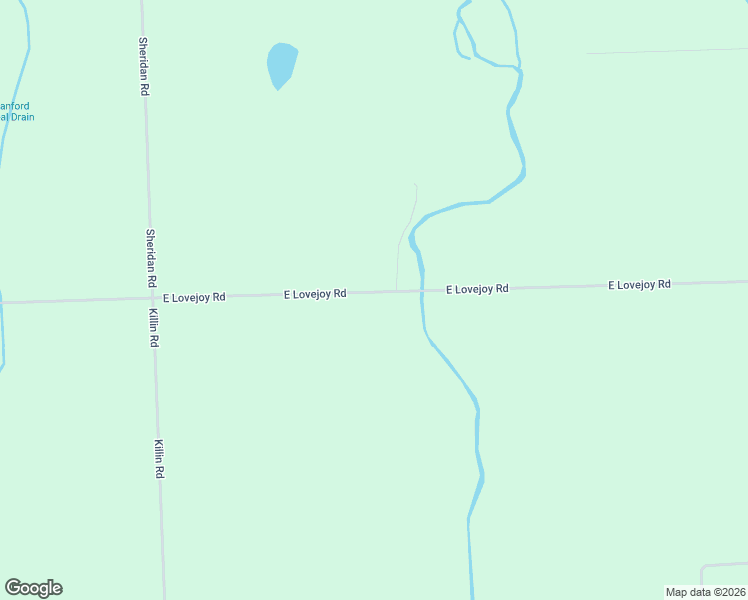 map of restaurants, bars, coffee shops, grocery stores, and more near 12375 East Lovejoy Road in Byron