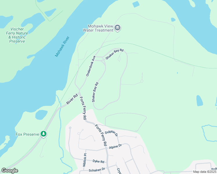 map of restaurants, bars, coffee shops, grocery stores, and more near 33 Shaker Bay Road in Latham