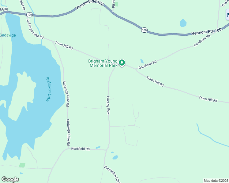 map of restaurants, bars, coffee shops, grocery stores, and more near 187 Poverty Row in Whitingham