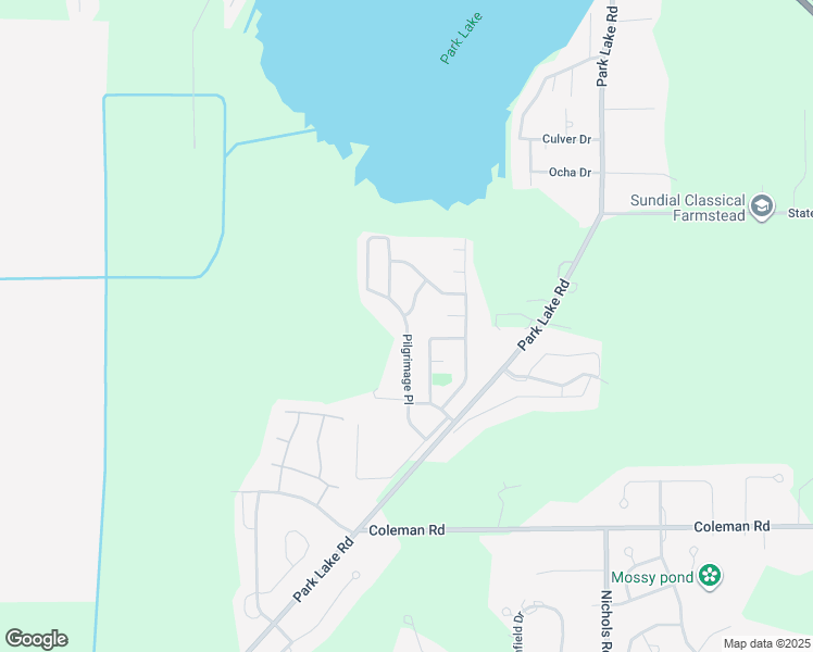map of restaurants, bars, coffee shops, grocery stores, and more near Oak Island Housing Community in Bath Township