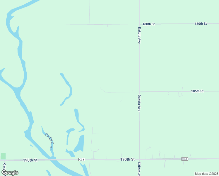 map of restaurants, bars, coffee shops, grocery stores, and more near 1279 185th Street in Waverly