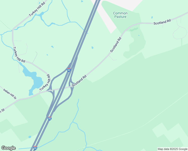 map of restaurants, bars, coffee shops, grocery stores, and more near 193 Scotland Road in Newbury