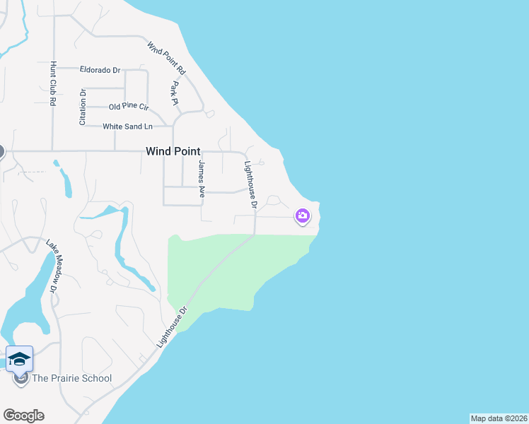 map of restaurants, bars, coffee shops, grocery stores, and more near 715 Tower Circle in Wind Point