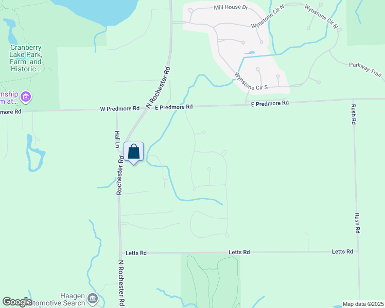 map of restaurants, bars, coffee shops, grocery stores, and more near 1208 Archwood Drive in Oakland charter Township