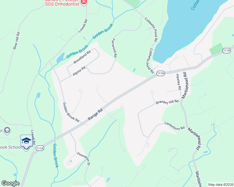 map of restaurants, bars, coffee shops, grocery stores, and more near 217 Range Road in Windham