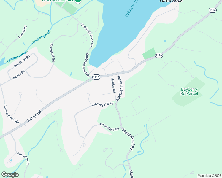 map of restaurants, bars, coffee shops, grocery stores, and more near 8 Hawley Road in Windham