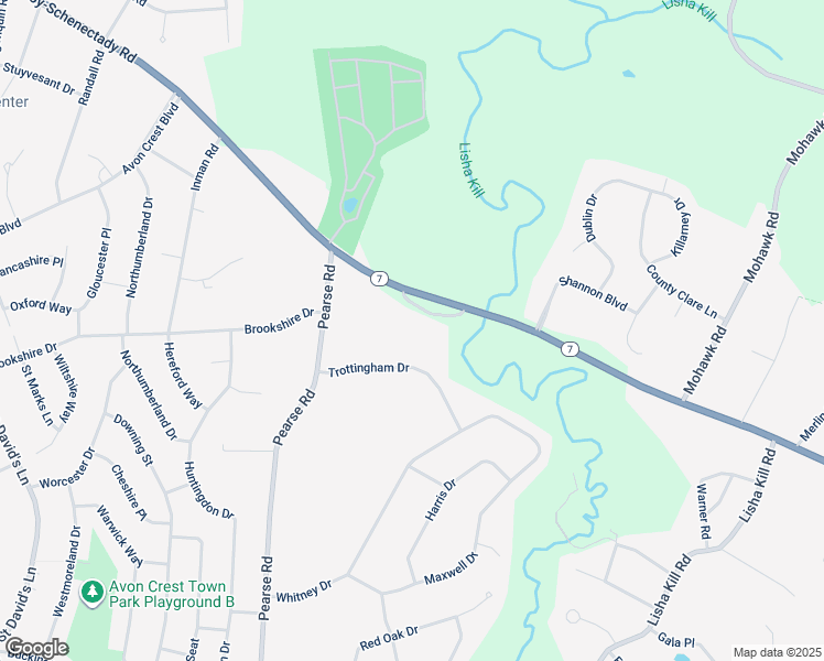map of restaurants, bars, coffee shops, grocery stores, and more near 2546 Troy Schenectady Road in Schenectady County