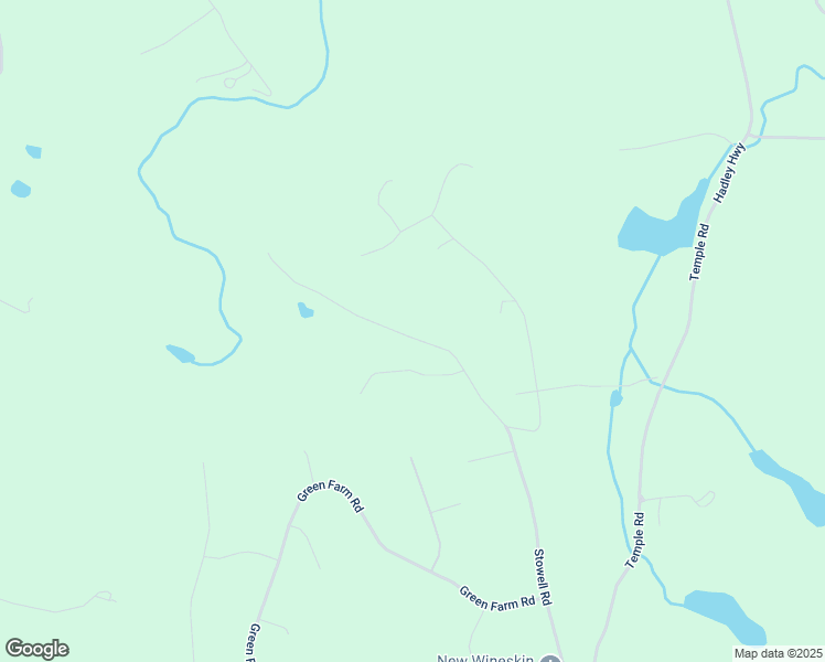 map of restaurants, bars, coffee shops, grocery stores, and more near 186 Stowell Road in New Ipswich