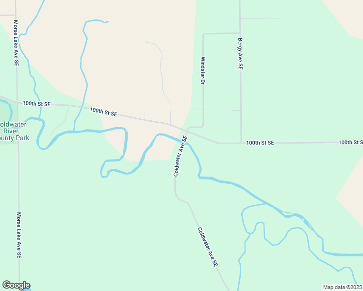 map of restaurants, bars, coffee shops, grocery stores, and more near 10001 Coldwater Avenue Southeast in Alto