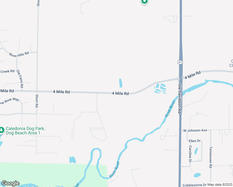 map of restaurants, bars, coffee shops, grocery stores, and more near 5321 4 Mile Road in Racine