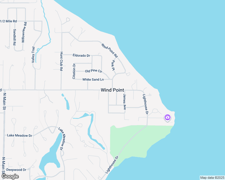 map of restaurants, bars, coffee shops, grocery stores, and more near in Wind Point