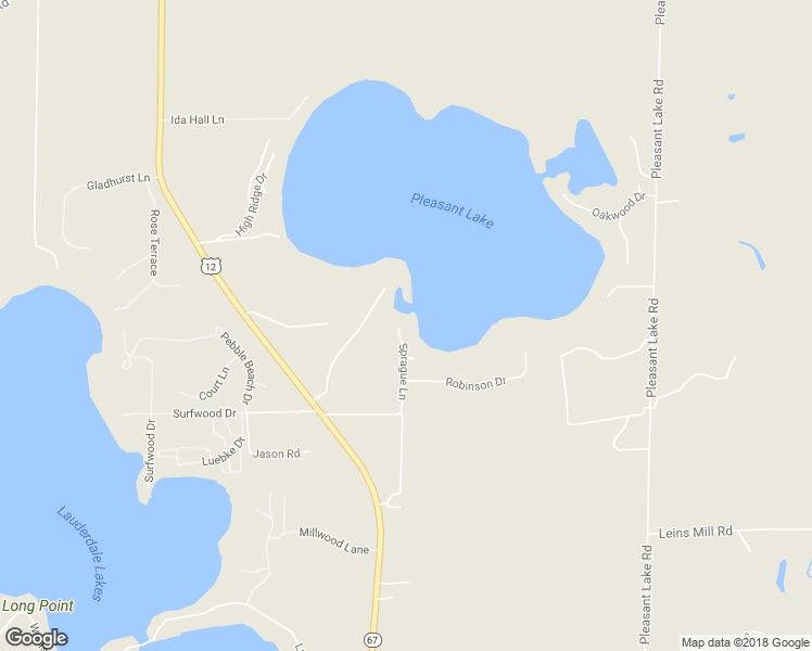 map of restaurants, bars, coffee shops, grocery stores, and more near N8088 Sprague Lane in Elkhorn