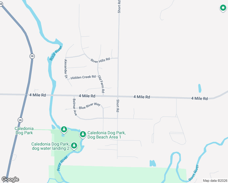 map of restaurants, bars, coffee shops, grocery stores, and more near 6221 4 Mile Road in Racine