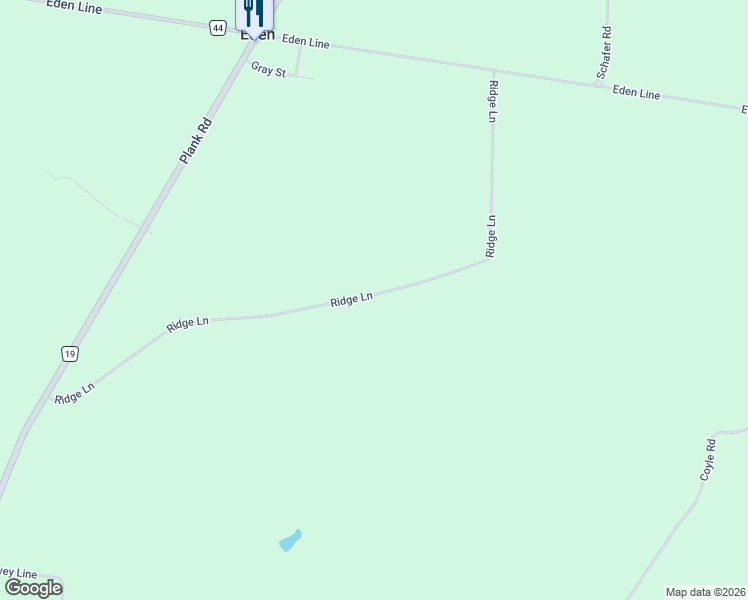 map of restaurants, bars, coffee shops, grocery stores, and more near 11450 Ridge Ln in Bayham