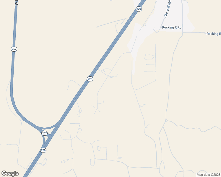 map of restaurants, bars, coffee shops, grocery stores, and more near 5845 Moki Rd in Casper