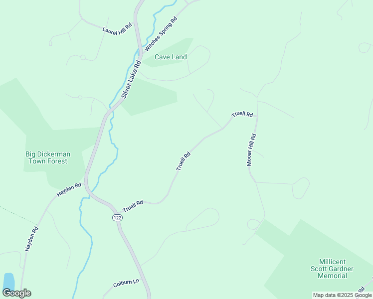 map of restaurants, bars, coffee shops, grocery stores, and more near 46 Truell Road in Hollis