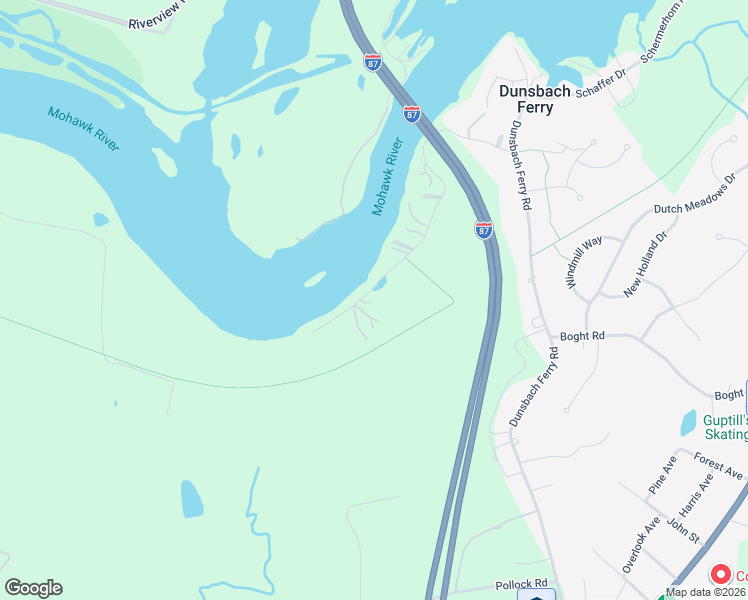 map of restaurants, bars, coffee shops, grocery stores, and more near 70 Island View Road in Cohoes