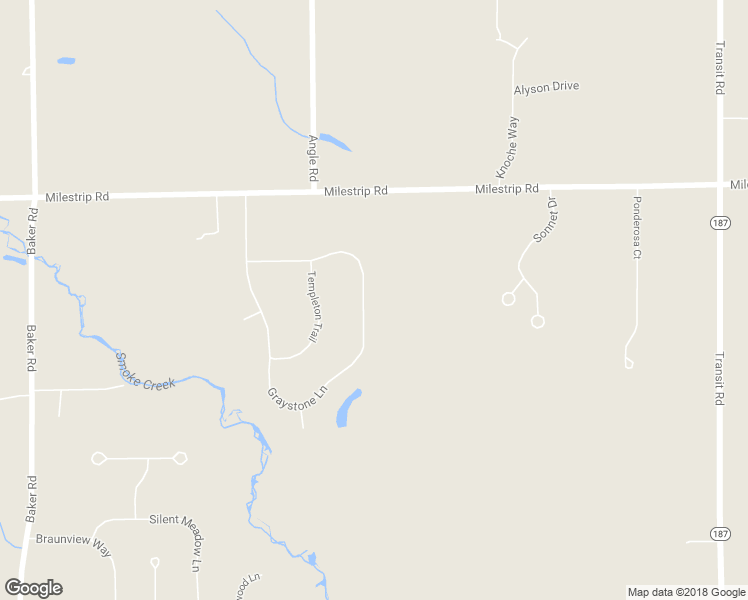 map of restaurants, bars, coffee shops, grocery stores, and more near 74 Graystone Lane in Orchard Park