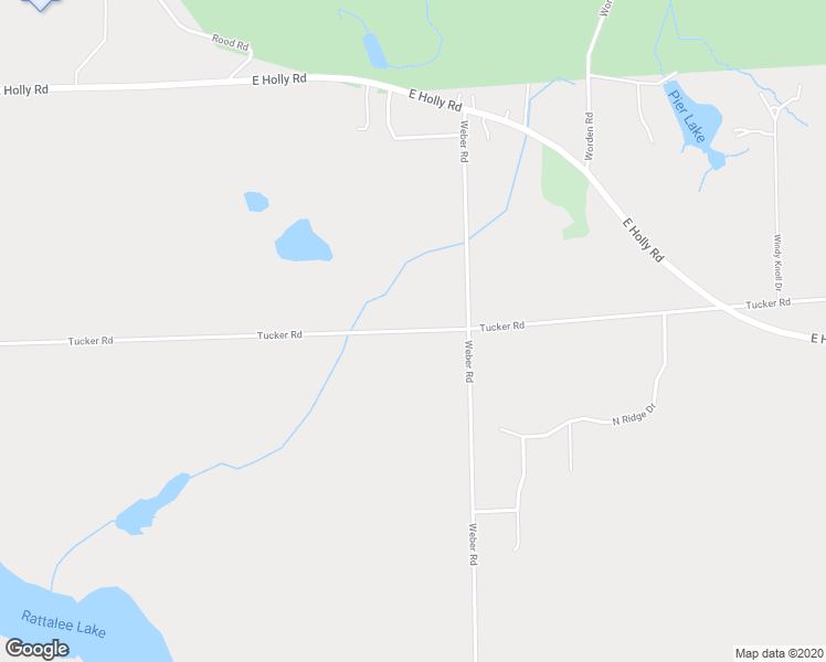 map of restaurants, bars, coffee shops, grocery stores, and more near 6028 Tucker Road in Holly