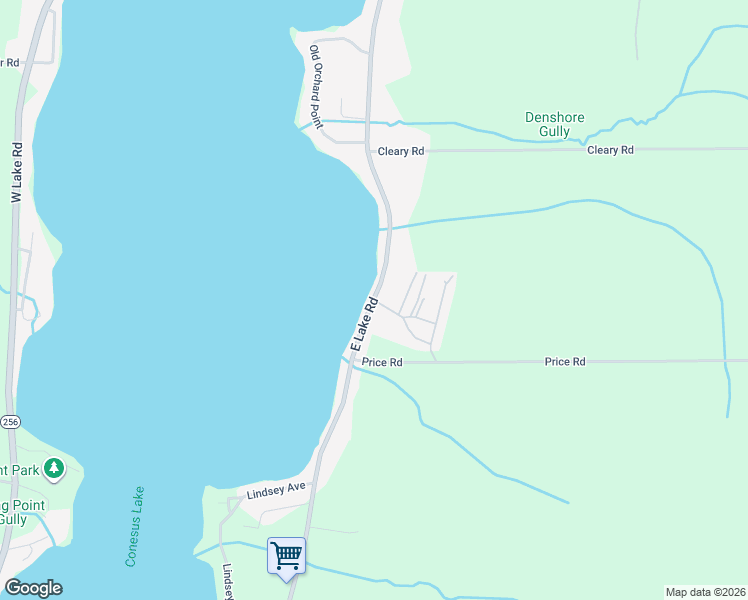 map of restaurants, bars, coffee shops, grocery stores, and more near 4772 East Lake Road in Livonia