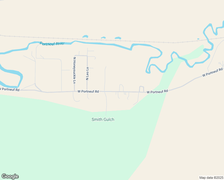 map of restaurants, bars, coffee shops, grocery stores, and more near 2958 West Portneuf Road in Inkom
