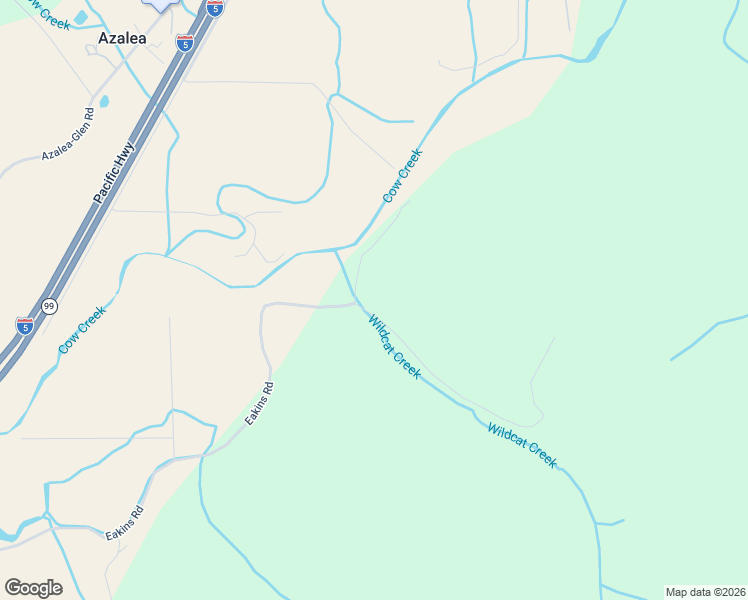 map of restaurants, bars, coffee shops, grocery stores, and more near 1860 Eakins Road in Azalea