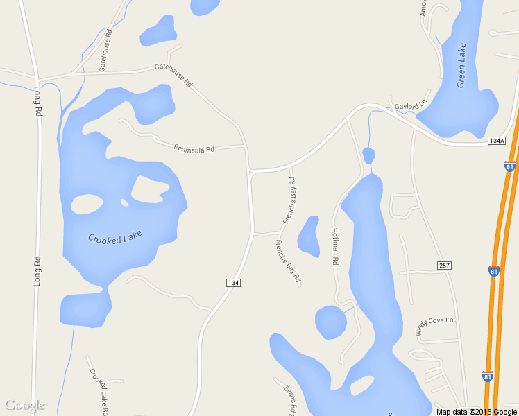 map of restaurants, bars, coffee shops, grocery stores, and more near 5458 Lake Rd in Tully